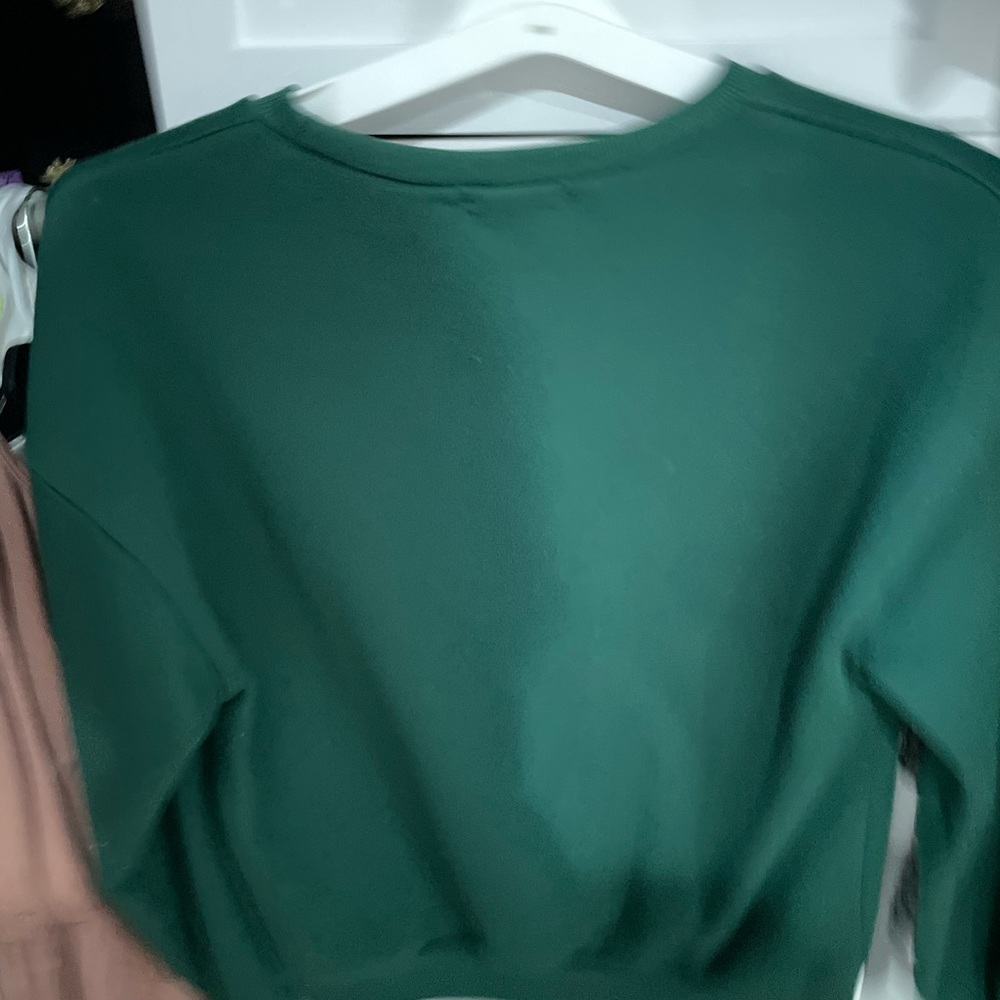 Small Green Sweater Great Material Brand new Tags still on